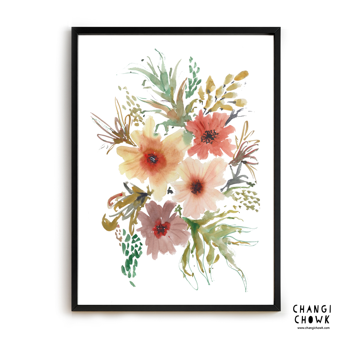 Wild Blooms Singapore Art